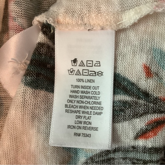 Rachel Zoe linen tee - Picture 2 of 3